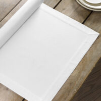 Kalahari läufer weiß – Tischwäsche