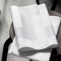 Luna Servietten weiß 1 – Tischwäsche