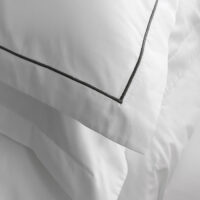 Tonello uni Kopfpolster weiß – Bettwäsche